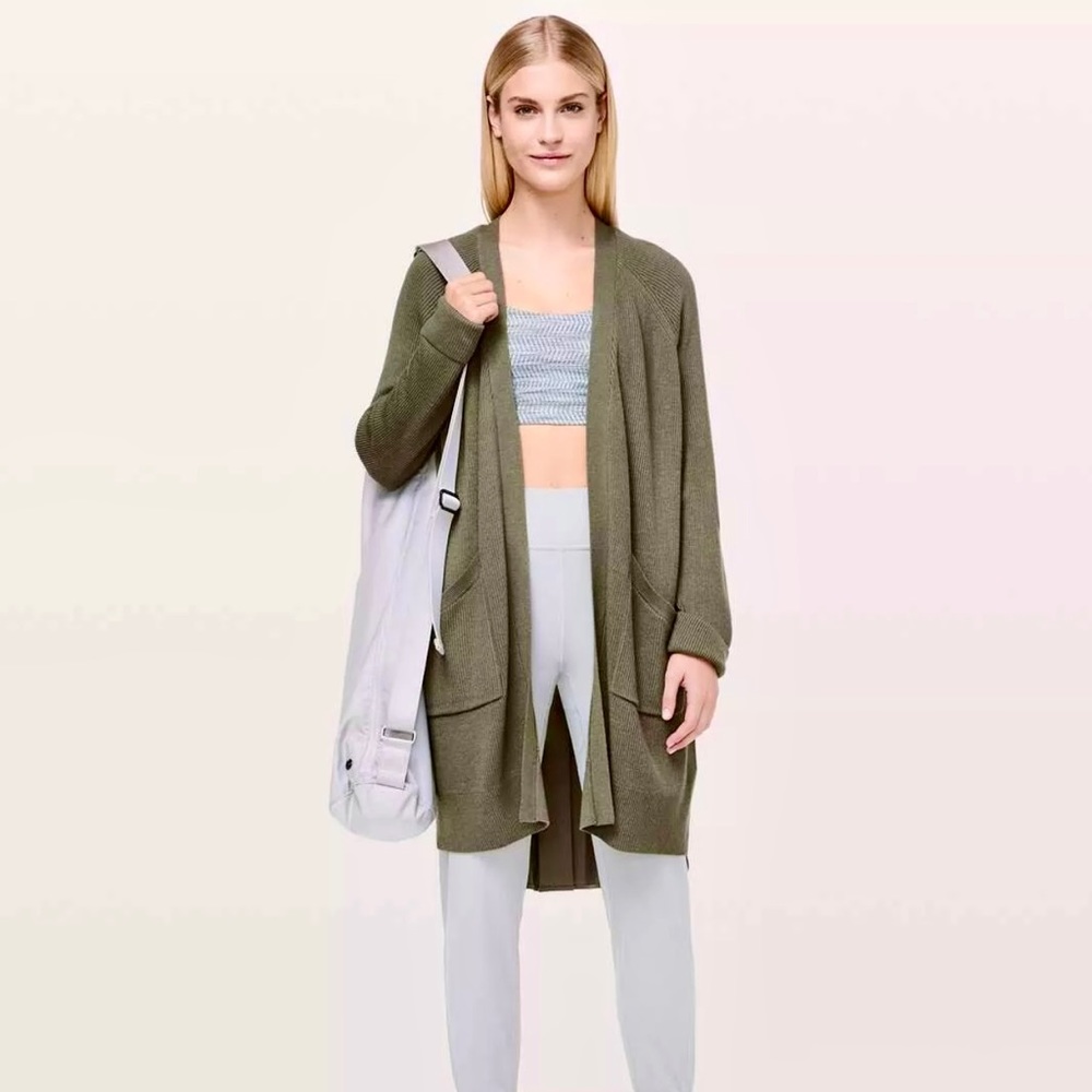 NWT - LULULEMON Still at Ease Sweater Wrap